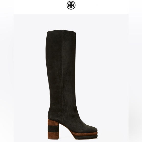 Tory Burch Platform Tall Knee High Boot - Picture 4 of 16